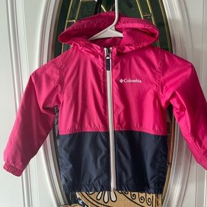 Columbia fleece lined jacket